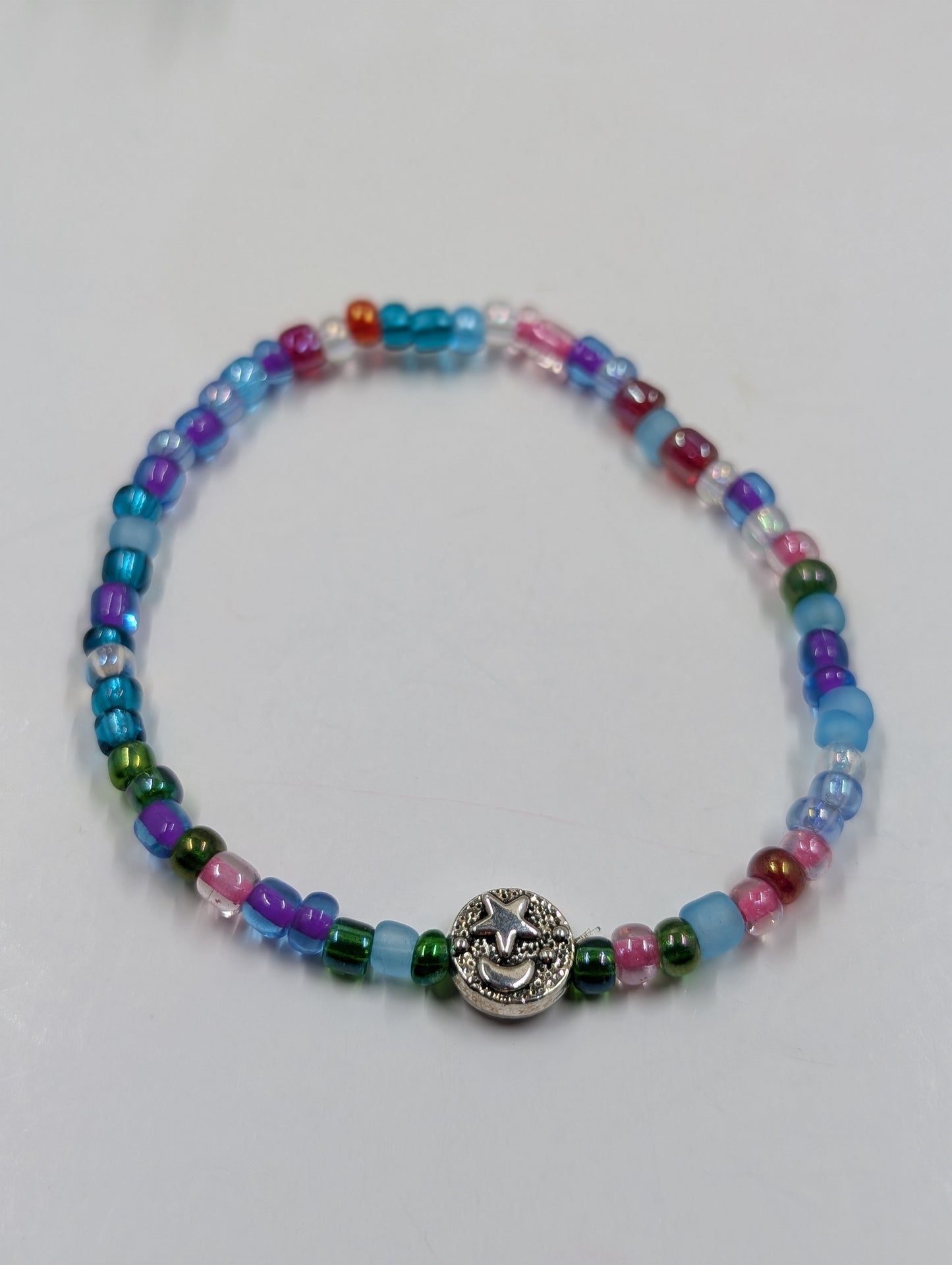 *Tropical Berry Beaded Bracelet